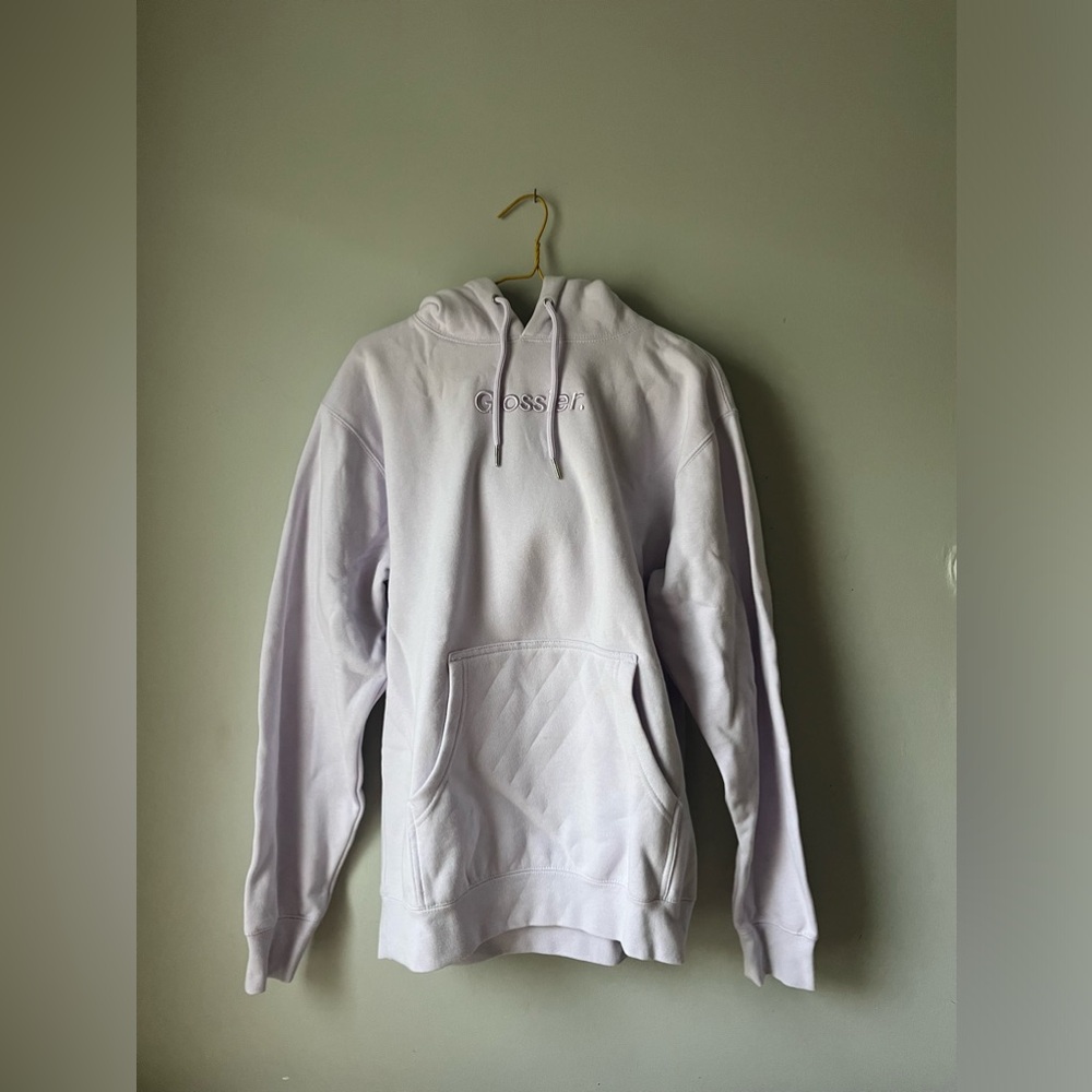 Glossier Lavender Hoodie XS